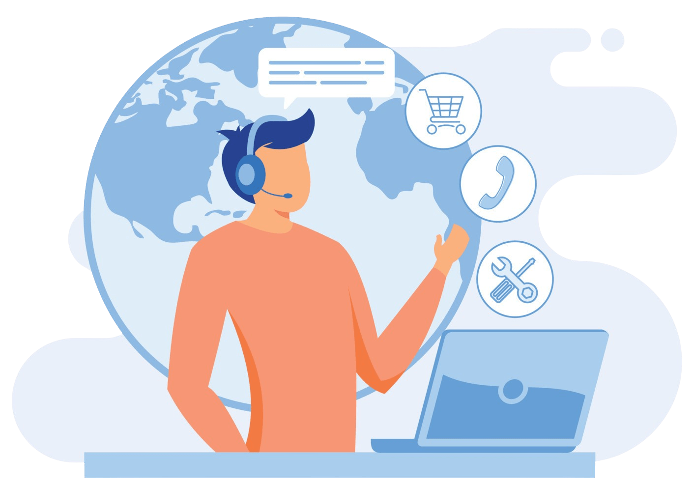 التواصل مع العملاء